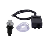 Round “Deluxe” Knurled Raised Waste Disposer Air Switch with Freedom Mount